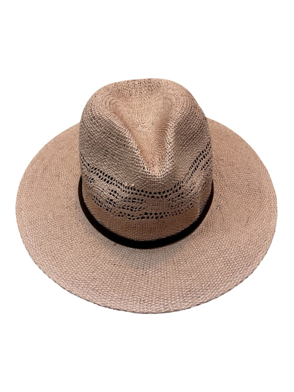 Treasure & Bond Pink Raffia Hat